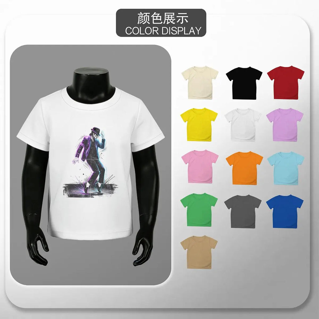 Kids Summer Tour T-shirt Fan Gifts Print Tee Girl Boy Summer Classic Street Style T-shirts Soft Cotton Tee Children's Clothing