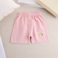 Kids Summer Shorts 1-5 Years Baby Boys Korean Style Cotton and Linen Short Pants Girls  Toddler Children Cute Shorts