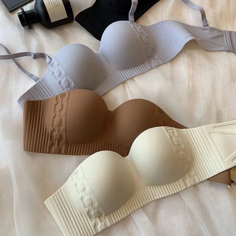 Sexy Push Up Bra Women Invisible Bras Underwear Lingerie For Female Brassiere Strapless Seamless Bralette 2026