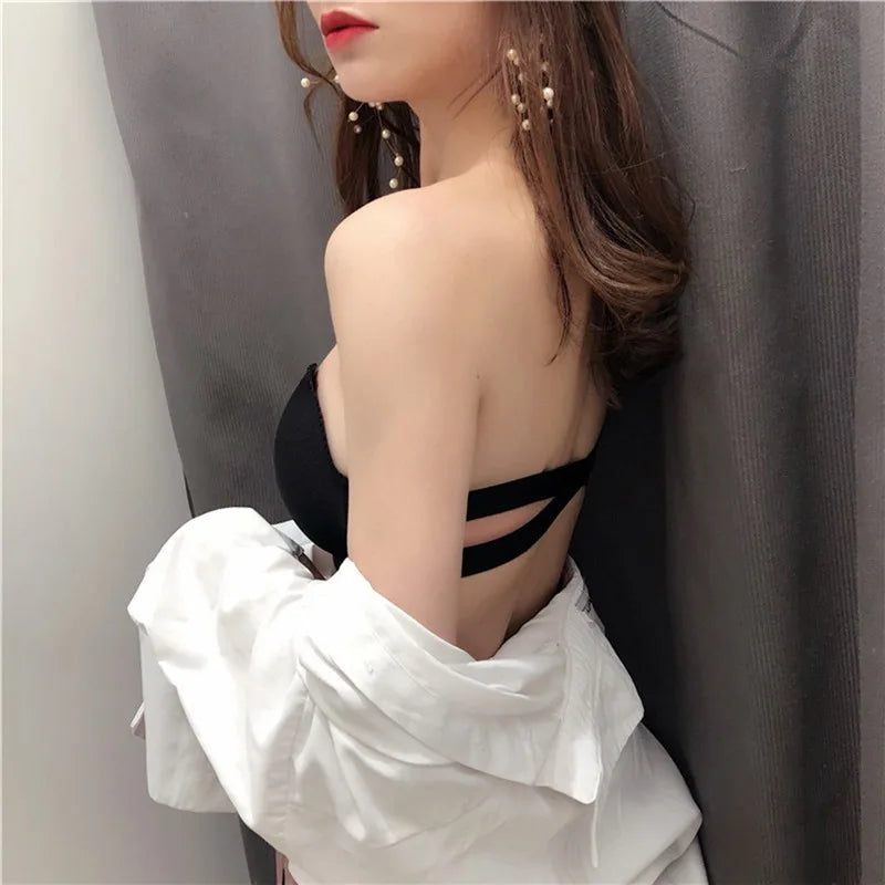 Strapless Invisible Push-Up Bra