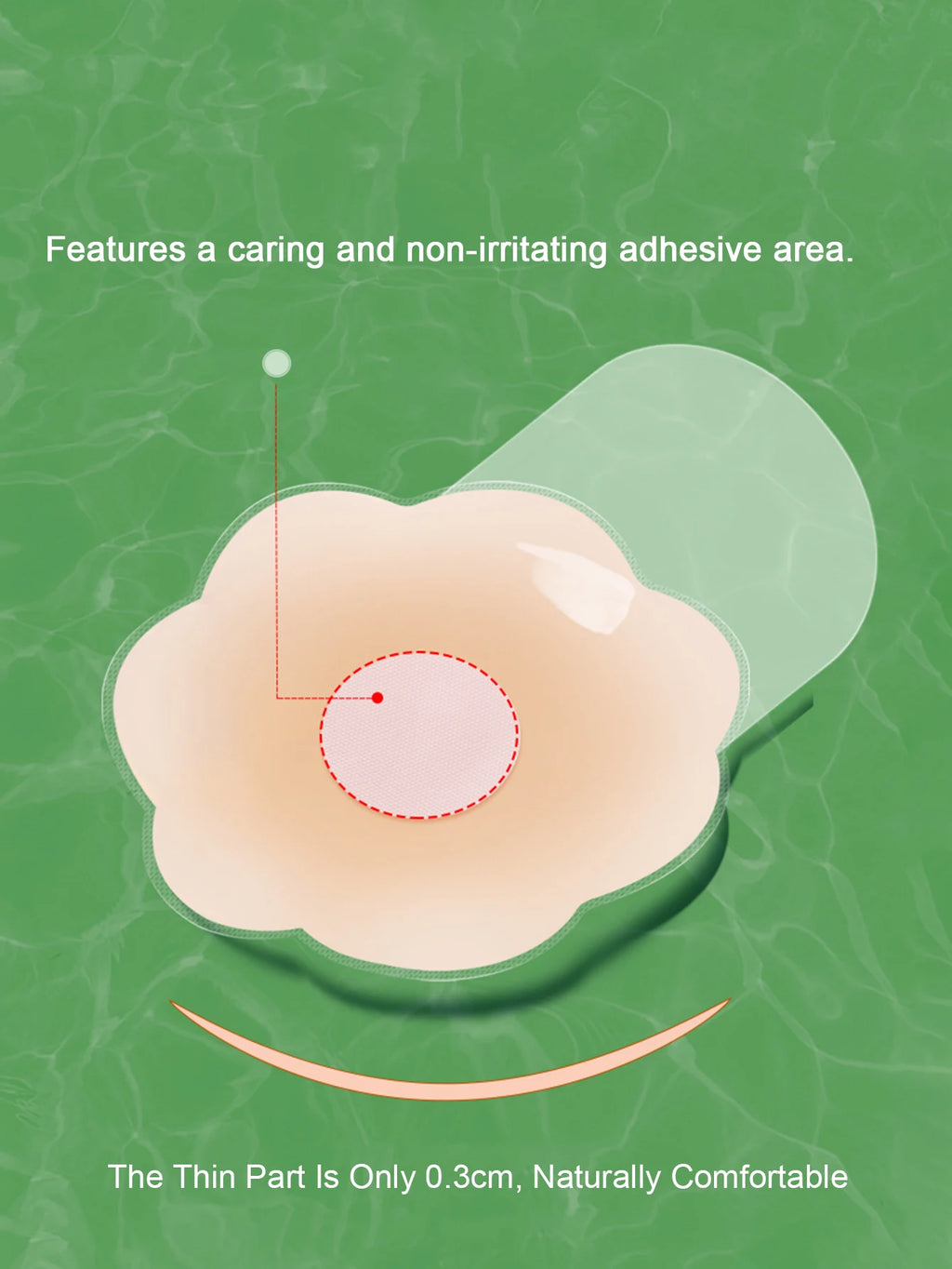 Full Coverage Push Up Bra for Large Chest Women, ABCD Cup Invisible Adhesive Silicone Sticky Bra Strapless Wedding Bra with Lift