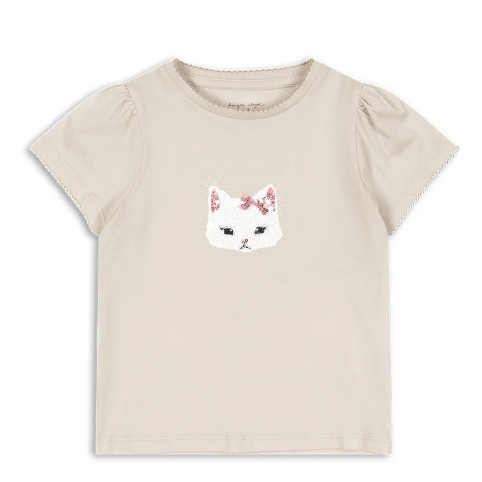 26 Summer New Kids' Wear KS Boys Girls Cartoon T-Shirt Bead Short Sleeve Top Shorts Netting Skirt Girl Clothes