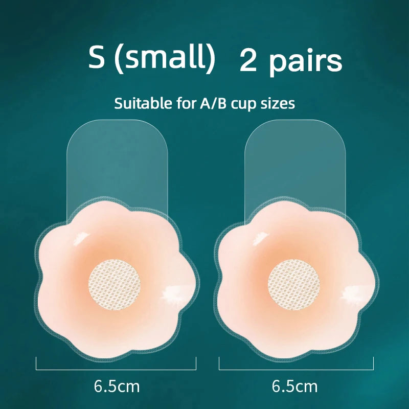 Full Coverage Push Up Bra for Large Chest Women, ABCD Cup Invisible Adhesive Silicone Sticky Bra Strapless Wedding Bra with Lift