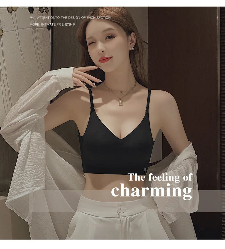 2026 Invisible Push Up Bra Backless Sexy Women Bras Low Cut Plunge Brassiere Open Back Wedding Underwear Seamless Lingerie
