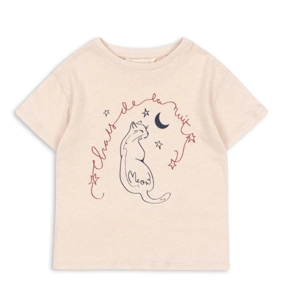 26 Summer New Kids' Wear KS Boys Girls Cartoon T-Shirt Bead Short Sleeve Top Shorts Netting Skirt Girl Clothes