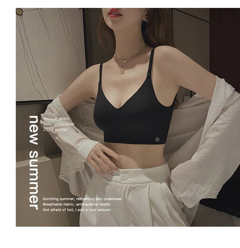 2026 Invisible Push Up Bra Backless Sexy Women Bras Low Cut Plunge Brassiere Open Back Wedding Underwear Seamless Lingerie
