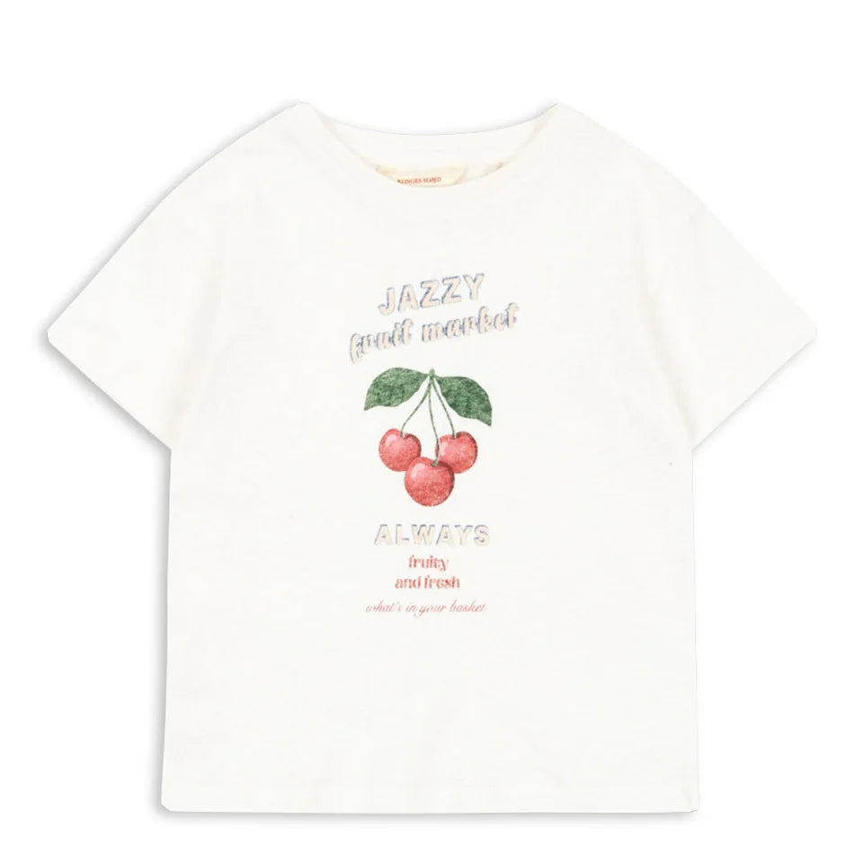 26 Summer New Kids' Wear KS Boys Girls Cartoon T-Shirt Bead Short Sleeve Top Shorts Netting Skirt Girl Clothes