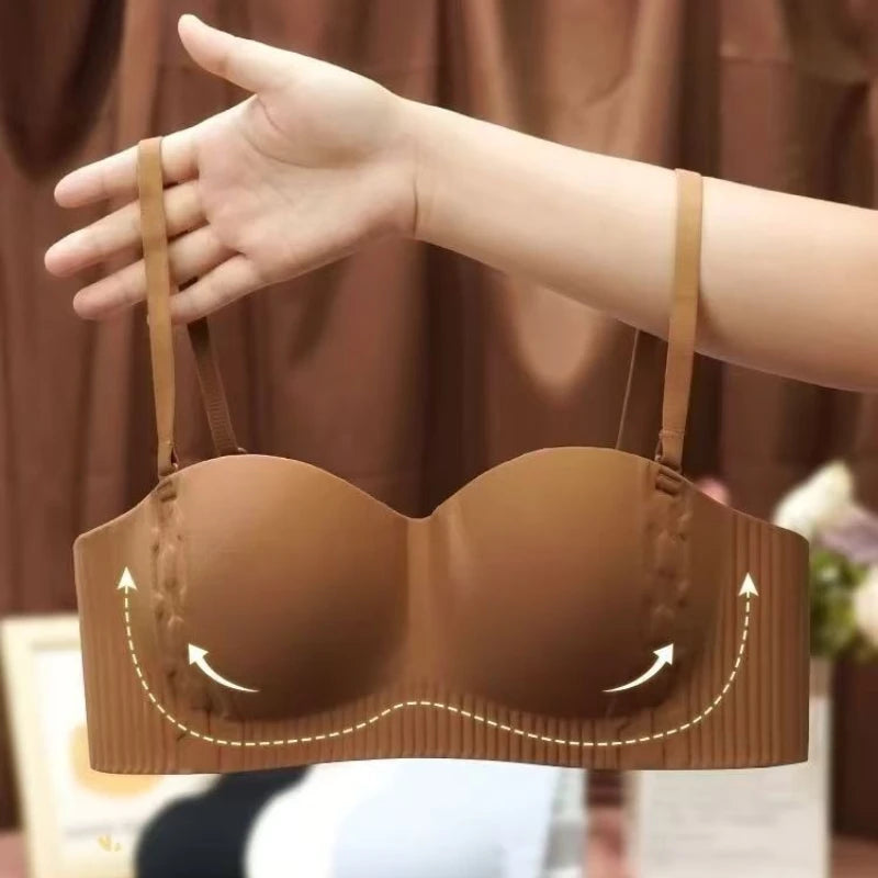 Sexy Push Up Bra Women Invisible Bras Underwear Lingerie For Female Brassiere Strapless Seamless Bralette 2026
