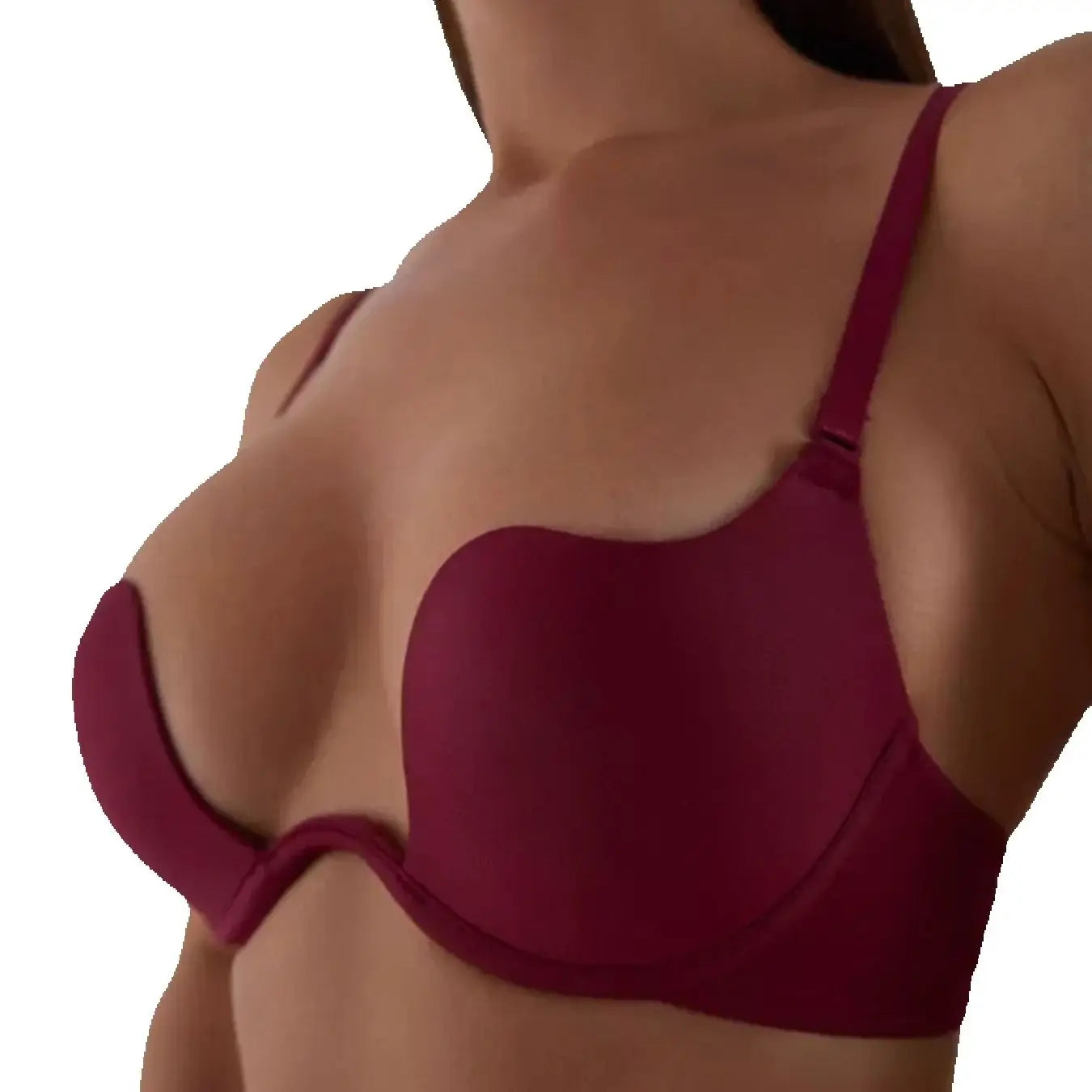 fashionable sexy push-up bra U-shaped multi-wear bralette with invisible backless underwear underwire padded Lingerie