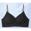 Invisible Backless Push Up Bra Seamless Wireless Fixed Cup Beauty Back Small Bust Enhancer Comfort Support Everyday Wear Female
