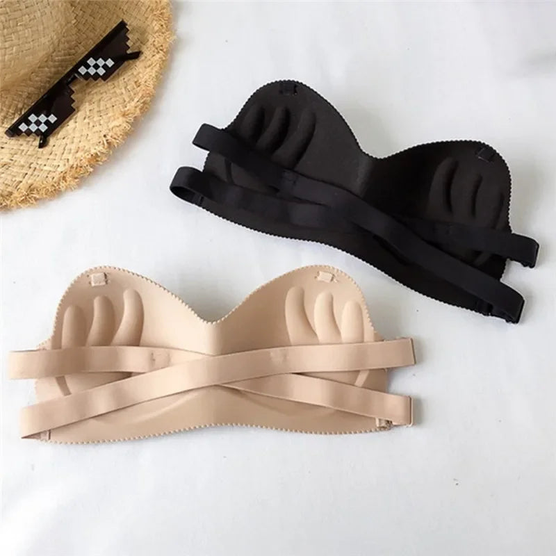 Strapless Invisible Push-Up Bra